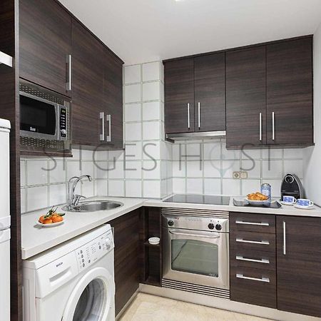 Apartamento Sitges Arena Dos Piscinas Frente Al Mar Exterior foto