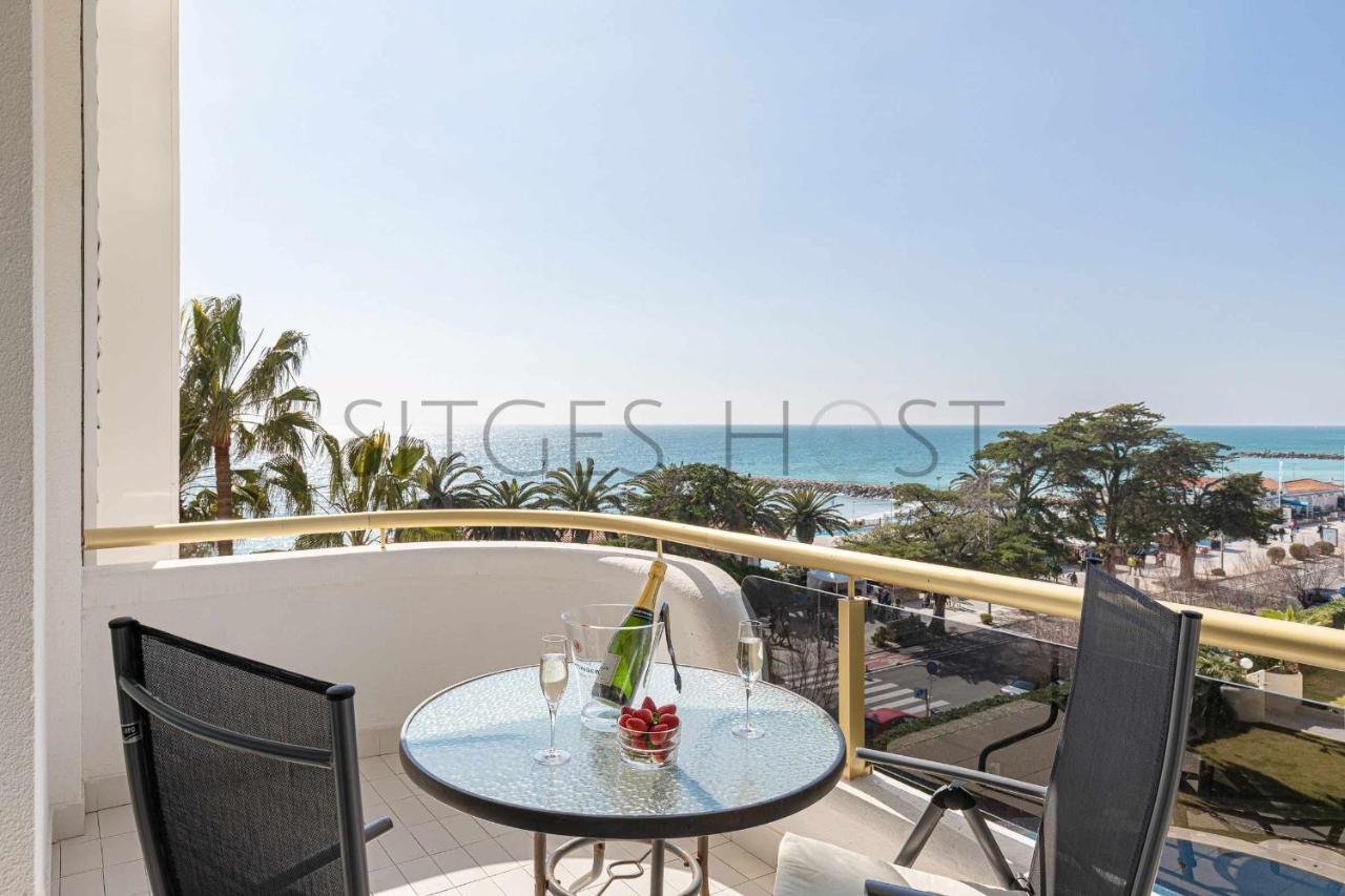 Apartamento Sitges Arena Dos Piscinas Frente Al Mar Exterior foto