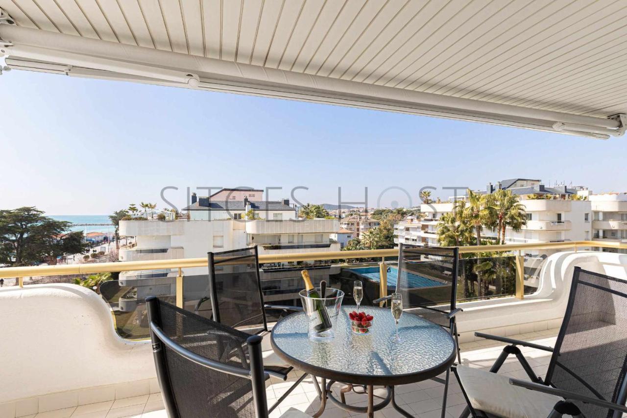 Apartamento Sitges Arena Dos Piscinas Frente Al Mar Exterior foto