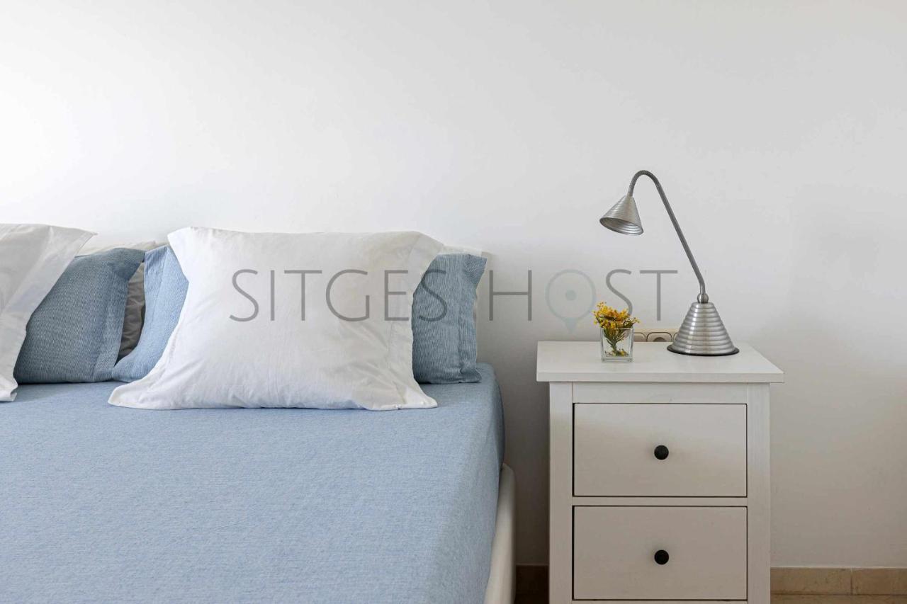 Apartamento Sitges Arena Dos Piscinas Frente Al Mar Exterior foto