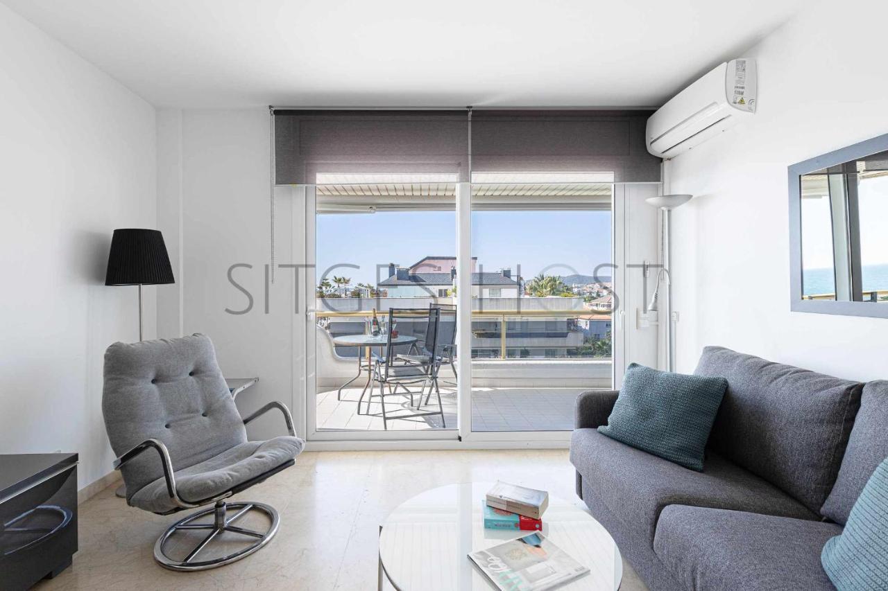 Apartamento Sitges Arena Dos Piscinas Frente Al Mar Exterior foto