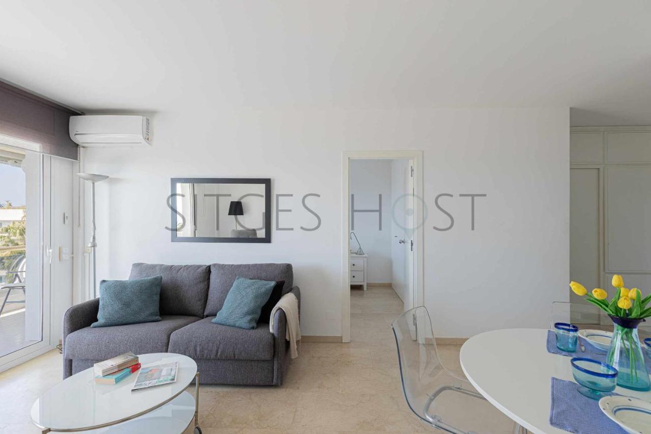Apartamento Sitges Arena Dos Piscinas Frente Al Mar Exterior foto