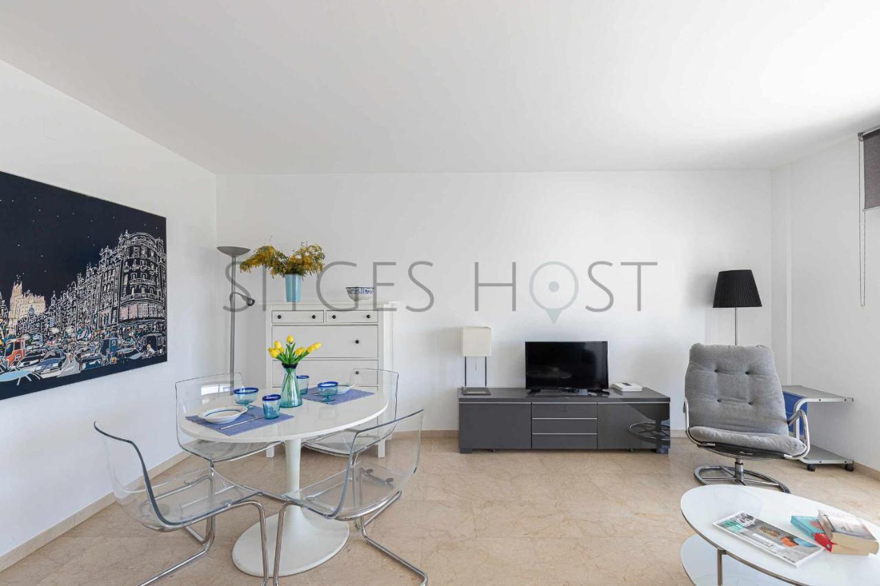 Apartamento Sitges Arena Dos Piscinas Frente Al Mar Exterior foto